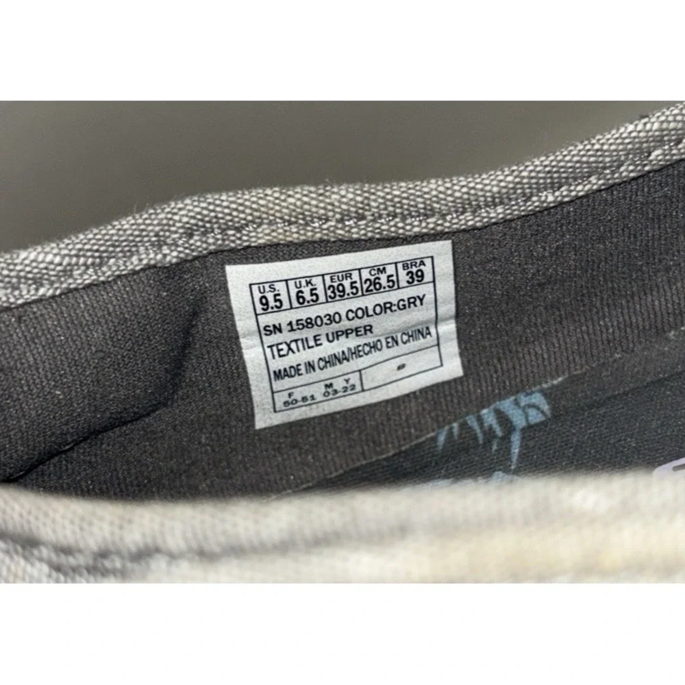 Skechers Relaxed Fit Reggae Fest Manzanita Women's Size 9.5 Gray Walking Shoes‎